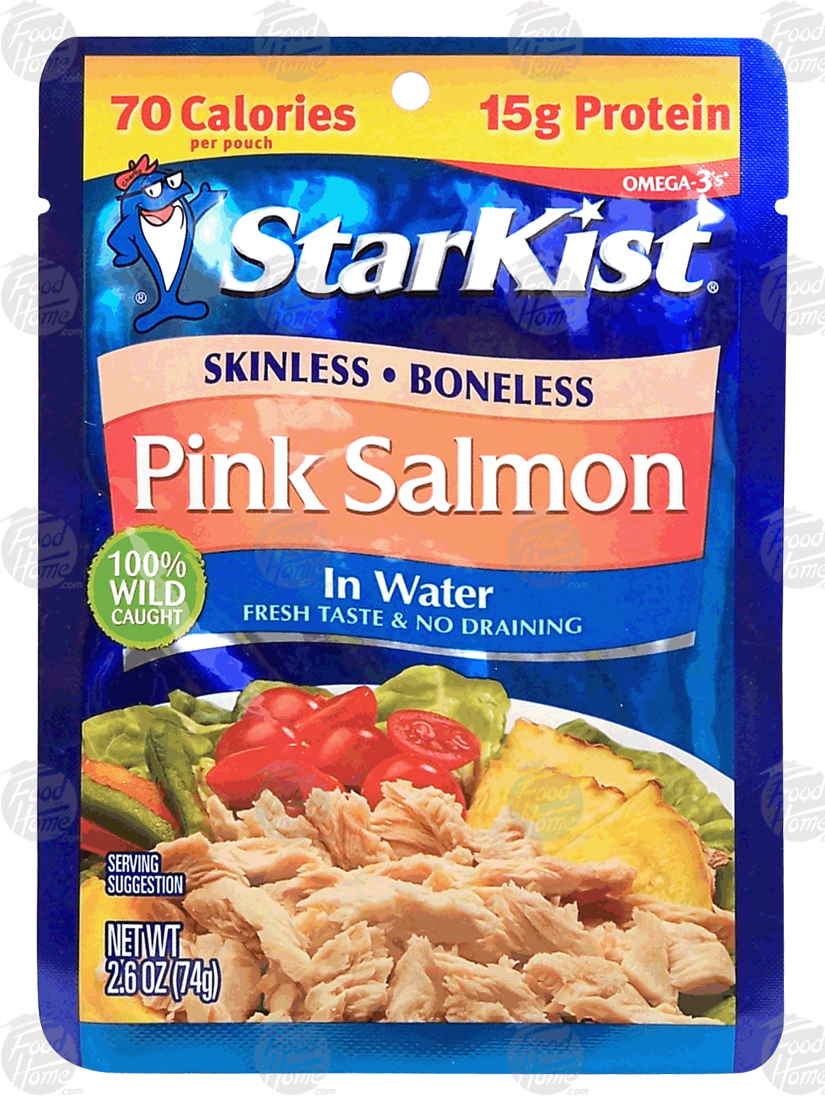 Star Kist  pink salmon in water, skinless, boneless Full-Size Picture